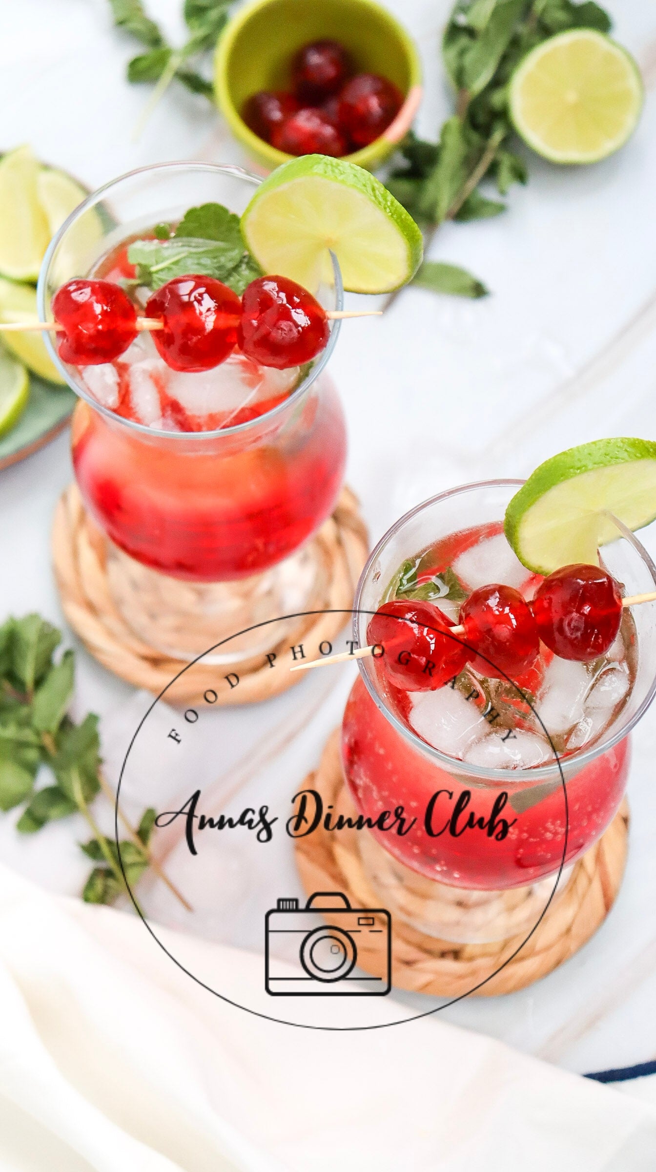 Shirley Temple Mocktail Drink PLR set - limited to 25 buyers