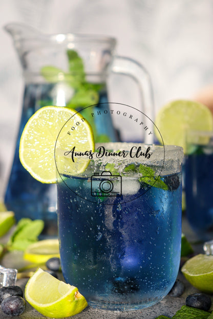 Blueberry Mojito Mocktail PLR set