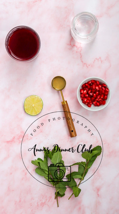 Virgin Pomegranate Fizz Mocktail PLR limited set