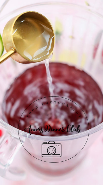 Virgin Pomegranate Fizz Mocktail PLR limited set