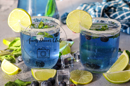 Blueberry Mojito Mocktail PLR set