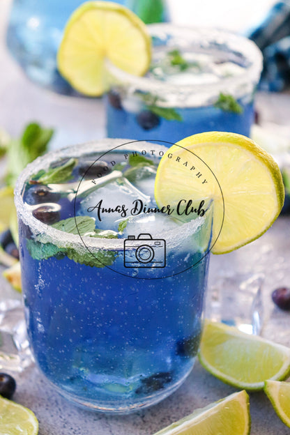 Blueberry Mojito Mocktail PLR set