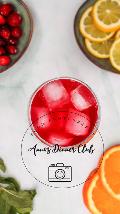 Cranberry Spritz Mocktail PLR limited set