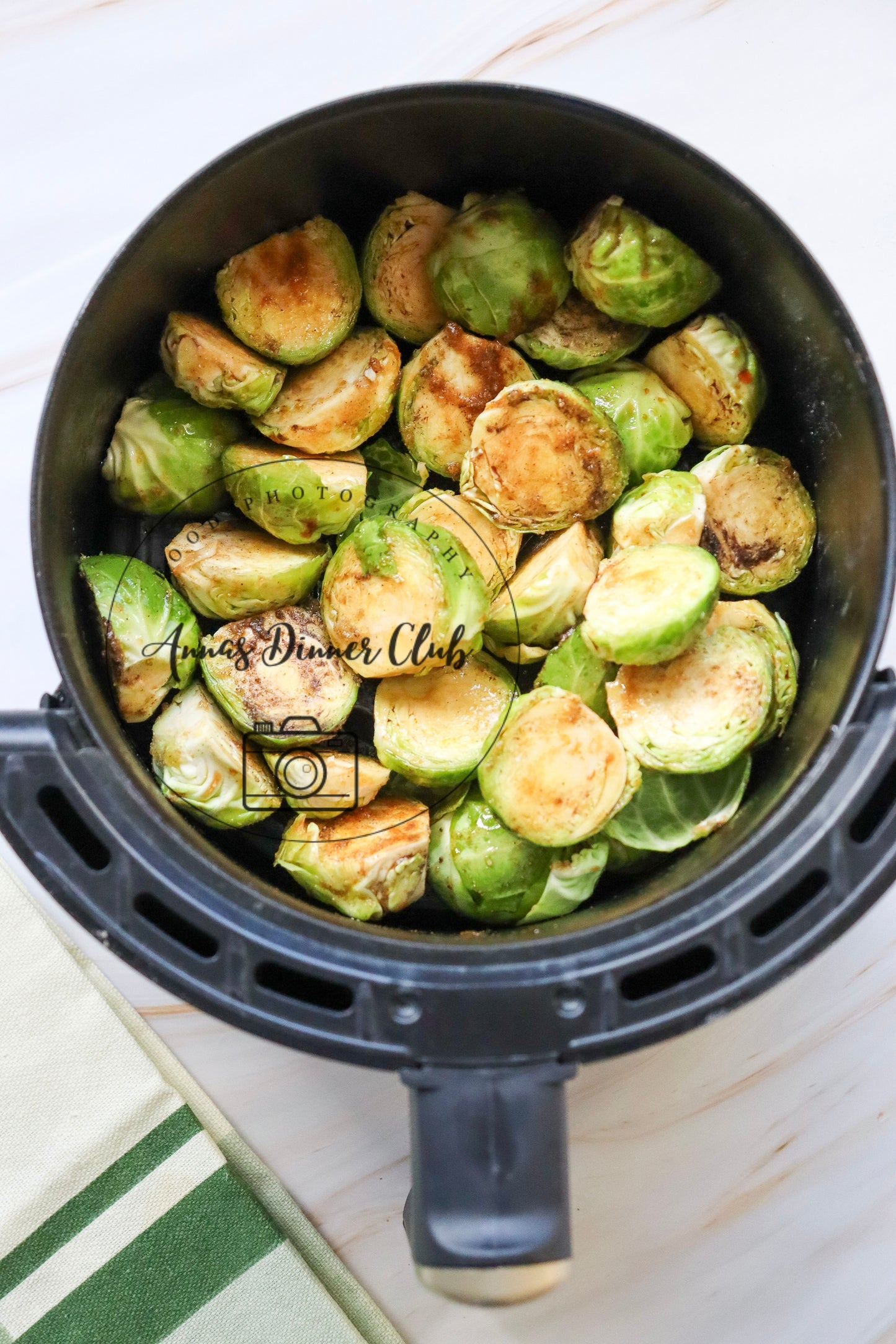 Air fryer brussels sprouts- exclusive set