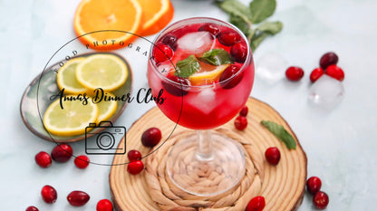 Cranberry Spritz Mocktail PLR limited set