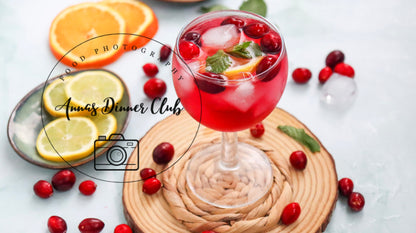 Cranberry Spritz Mocktail PLR limited set