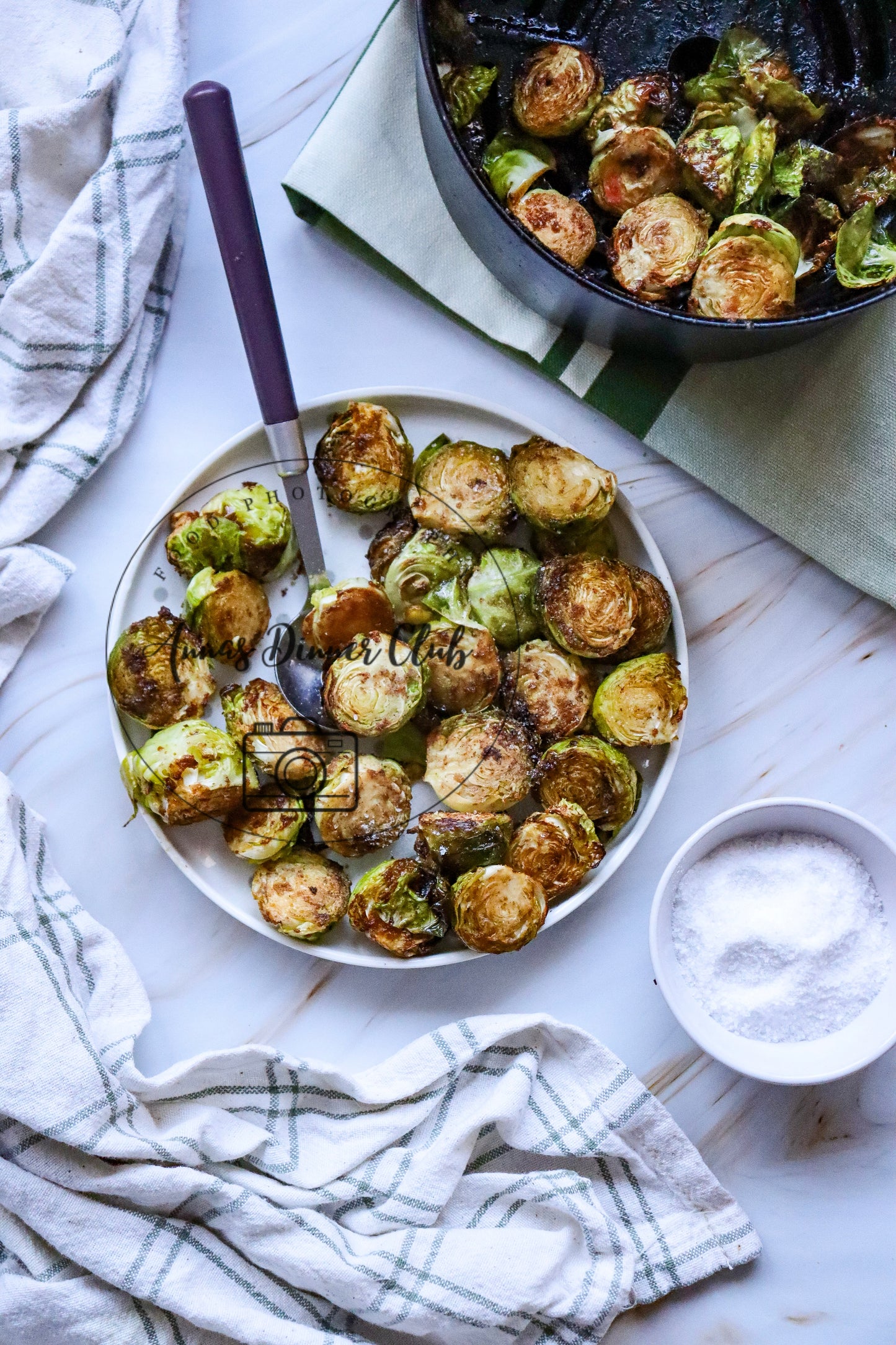 Air fryer brussels sprouts- exclusive set