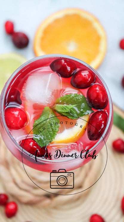 Cranberry Spritz Mocktail PLR limited set