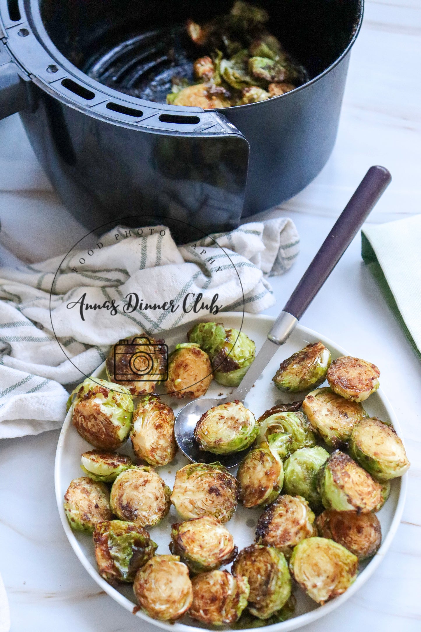 Air fryer brussels sprouts- exclusive set