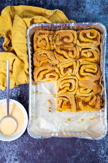 Pumpkin Cinnamon Rolls PLR set
