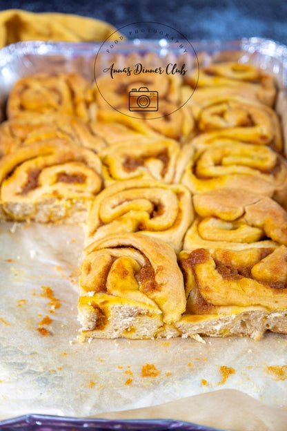Pumpkin Cinnamon Rolls PLR set