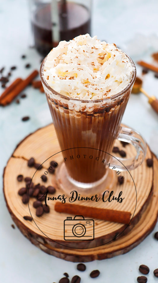 Healthier version of Starbucks Cinnamon Dolce Latte- PLR set