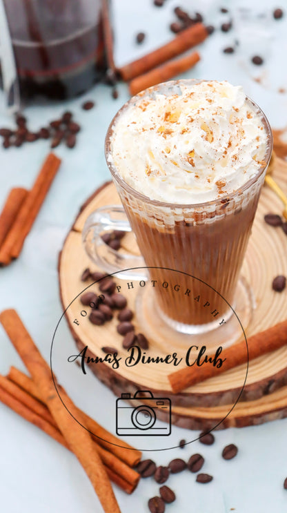 Healthier version of Starbucks Cinnamon Dolce Latte- PLR set