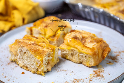 Pumpkin Cinnamon Rolls PLR set