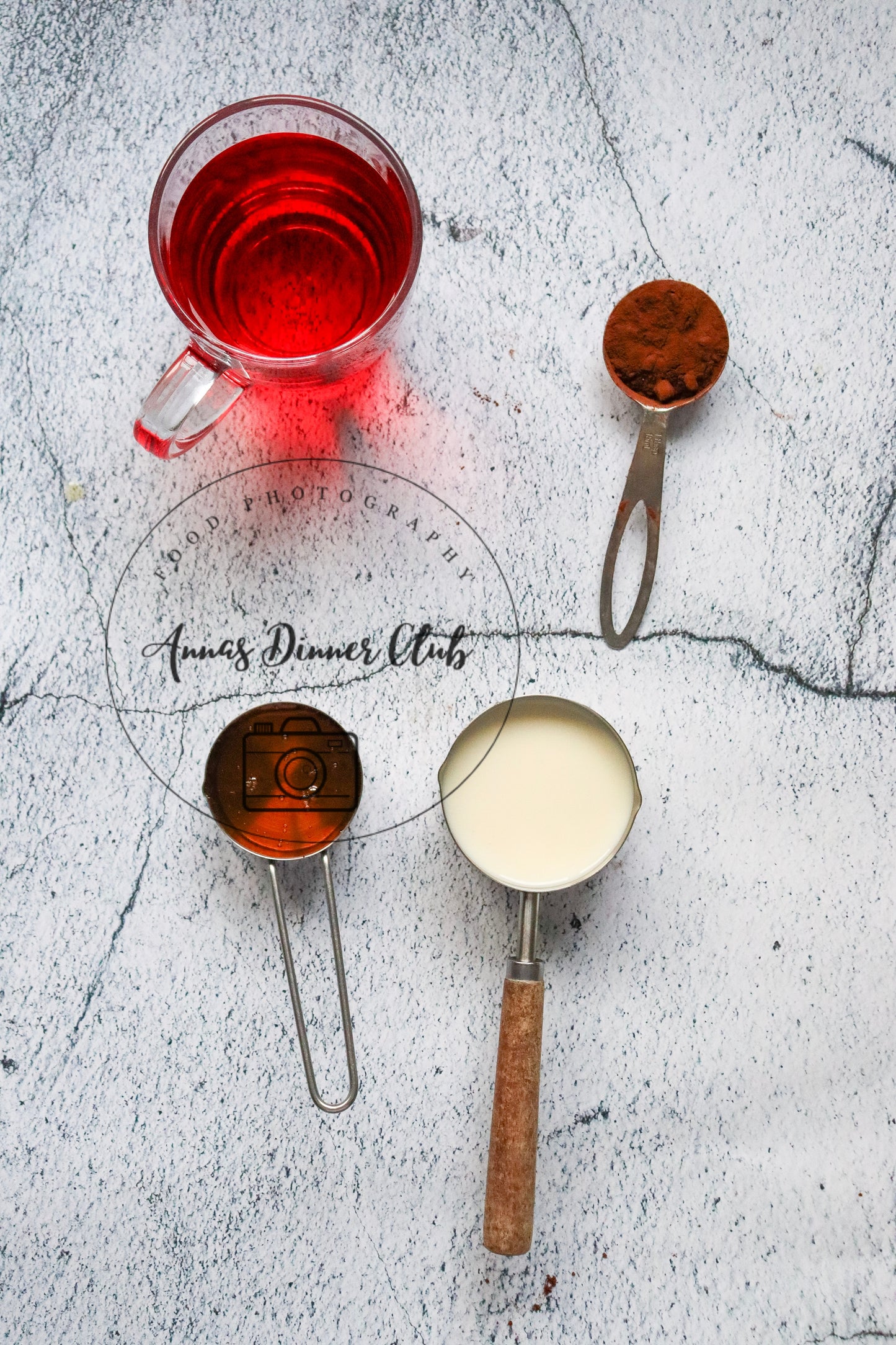 Valentine Red Velvet Martini  Mocktail- PLR set