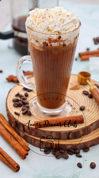 Healthier version of Starbucks Cinnamon Dolce Latte- PLR set