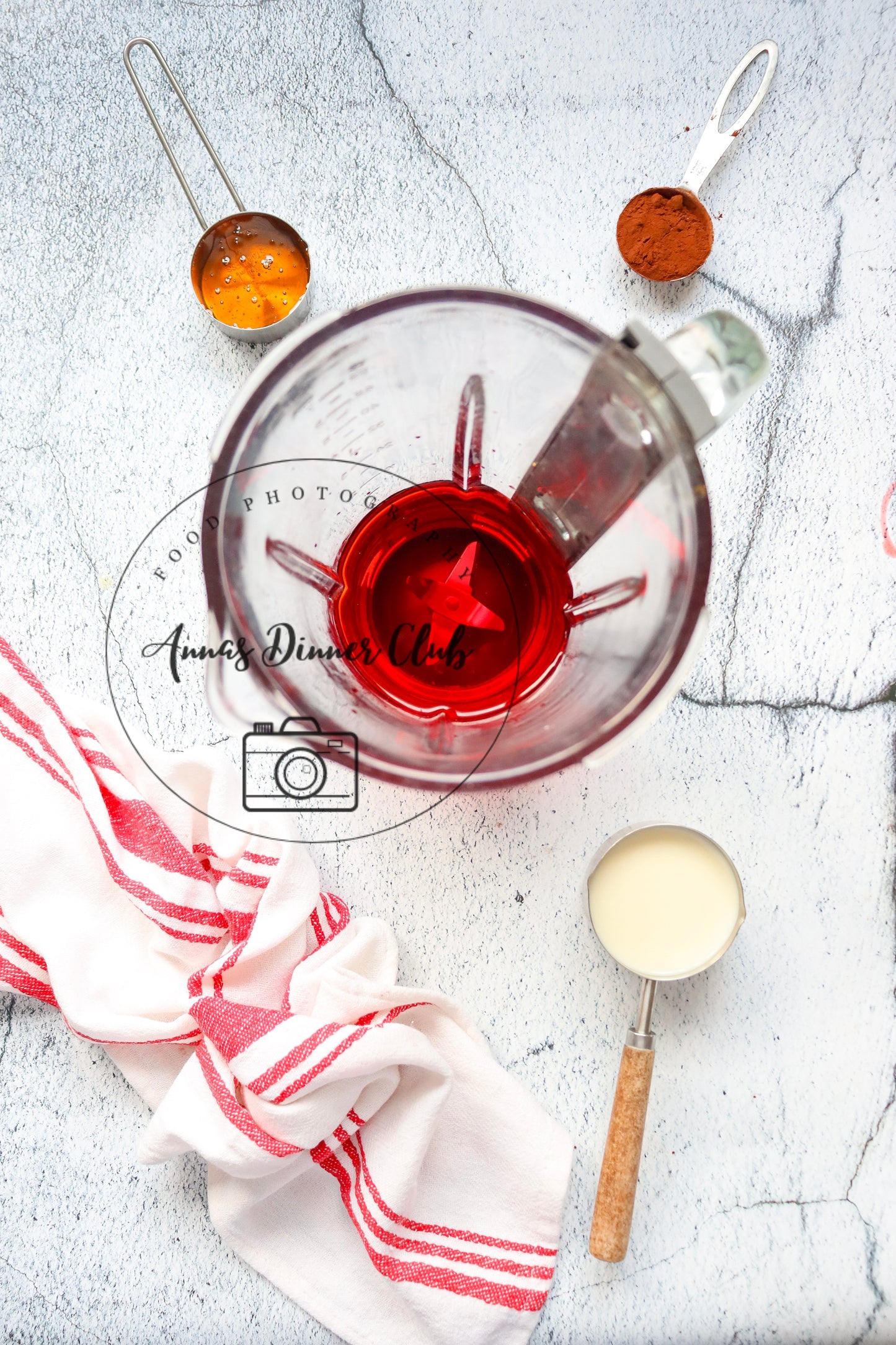 Valentine Red Velvet Martini  Mocktail- PLR set