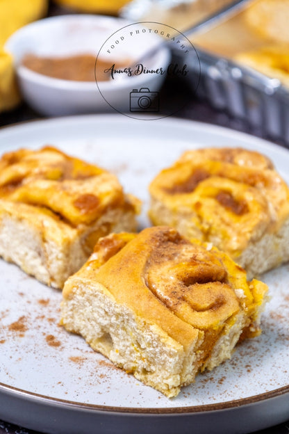 Pumpkin Cinnamon Rolls PLR set