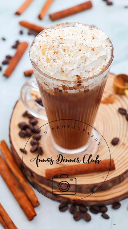 Healthier version of Starbucks Cinnamon Dolce Latte- PLR set