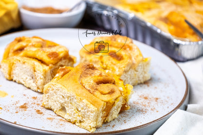 Pumpkin Cinnamon Rolls PLR set