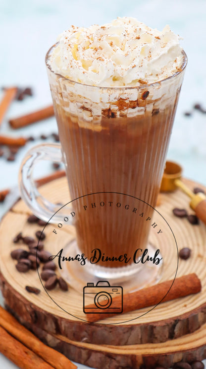 Healthier version of Starbucks Cinnamon Dolce Latte- PLR set