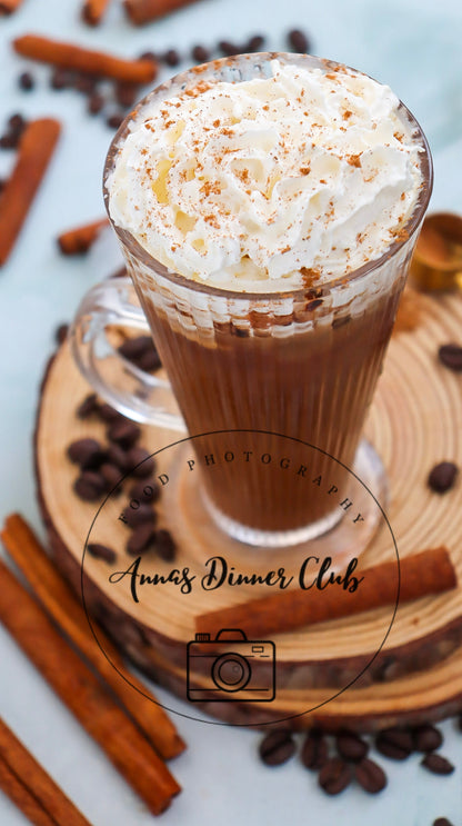Healthier version of Starbucks Cinnamon Dolce Latte- PLR set