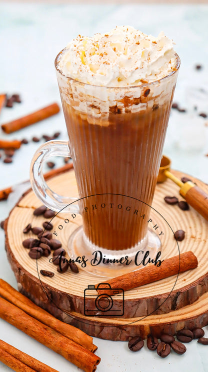 Healthier version of Starbucks Cinnamon Dolce Latte- PLR set