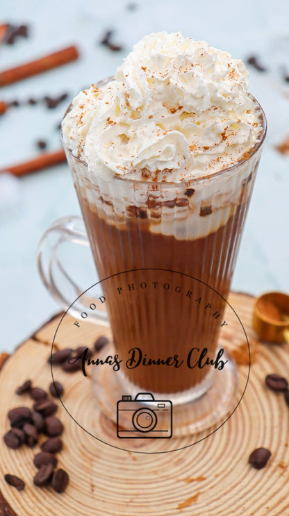 Healthier version of Starbucks Cinnamon Dolce Latte- PLR set
