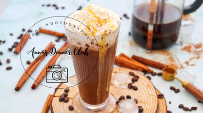 Healthier version of Starbucks Cinnamon Dolce Latte- PLR set