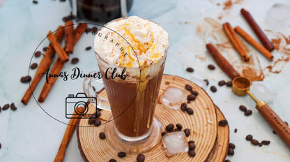 Healthier version of Starbucks Cinnamon Dolce Latte- PLR set