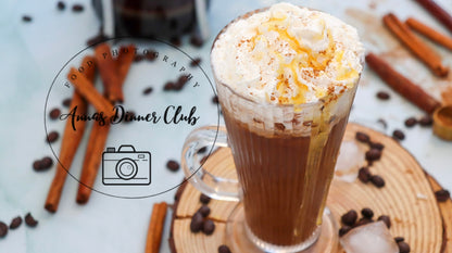 Healthier version of Starbucks Cinnamon Dolce Latte- PLR set