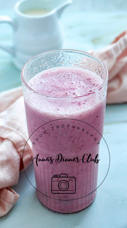 Starbucks Inspired Strawberry Cheesecake Frappuccino healthier version-PLR set