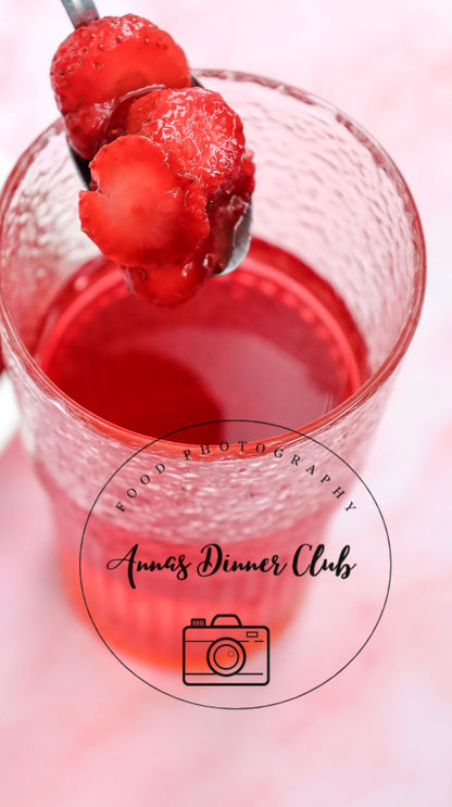 Strawberry Acai Refresher- PLR SET