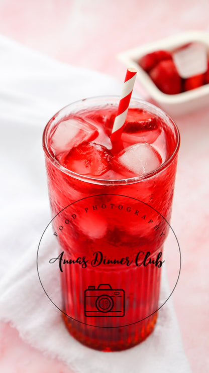 Strawberry Acai Refresher- PLR SET