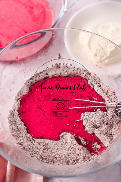 Red Velvet  Love Bundt Cake PLR set