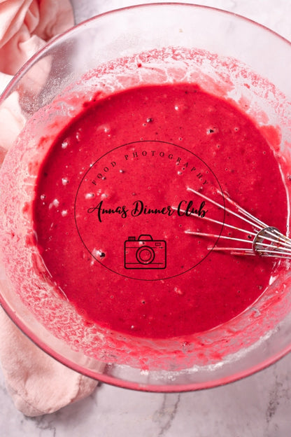 Red Velvet  Love Bundt Cake PLR set