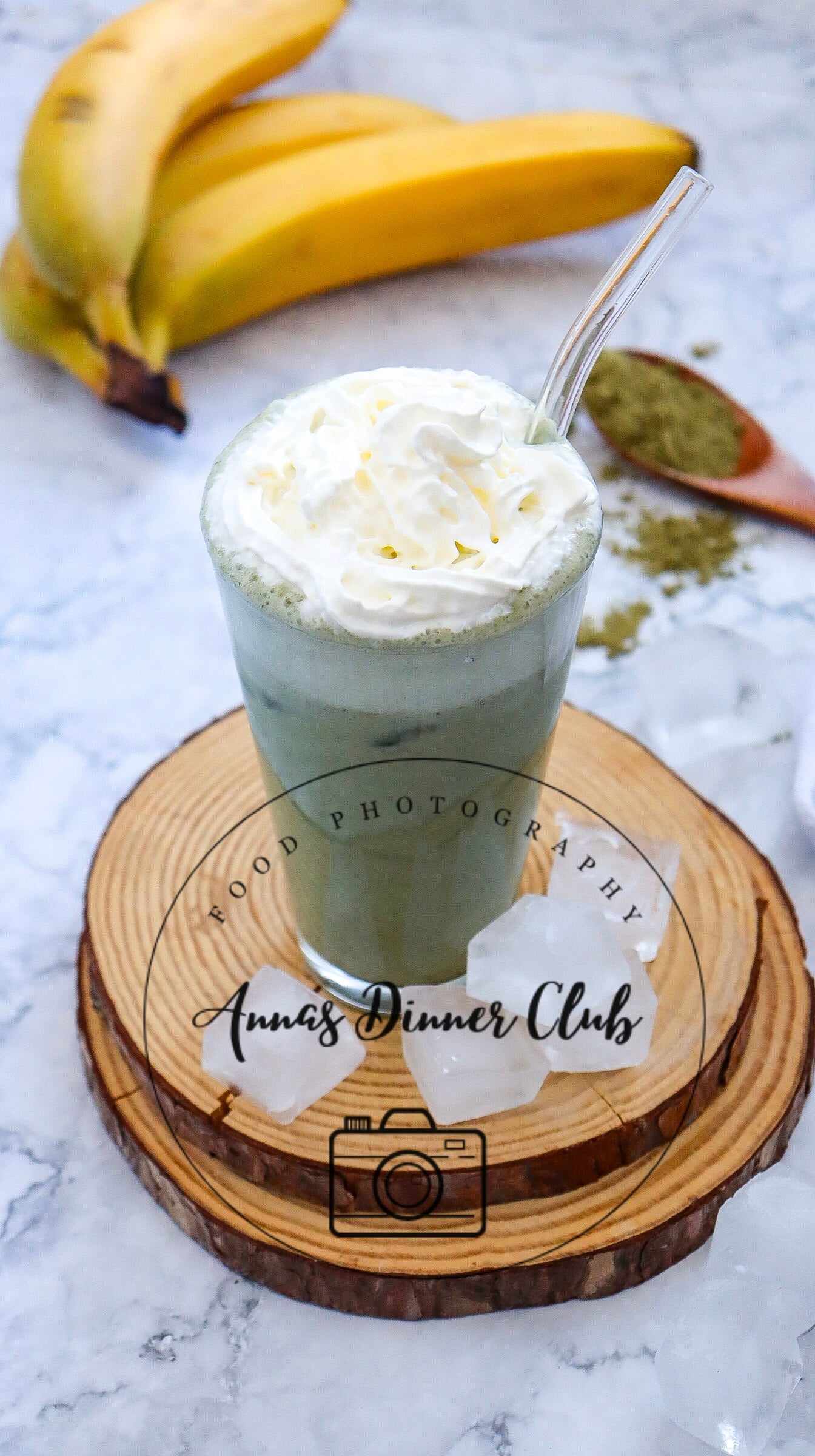 Matcha Green Tea Frappuccino Starbucks Inspired healthy version- PLR SET