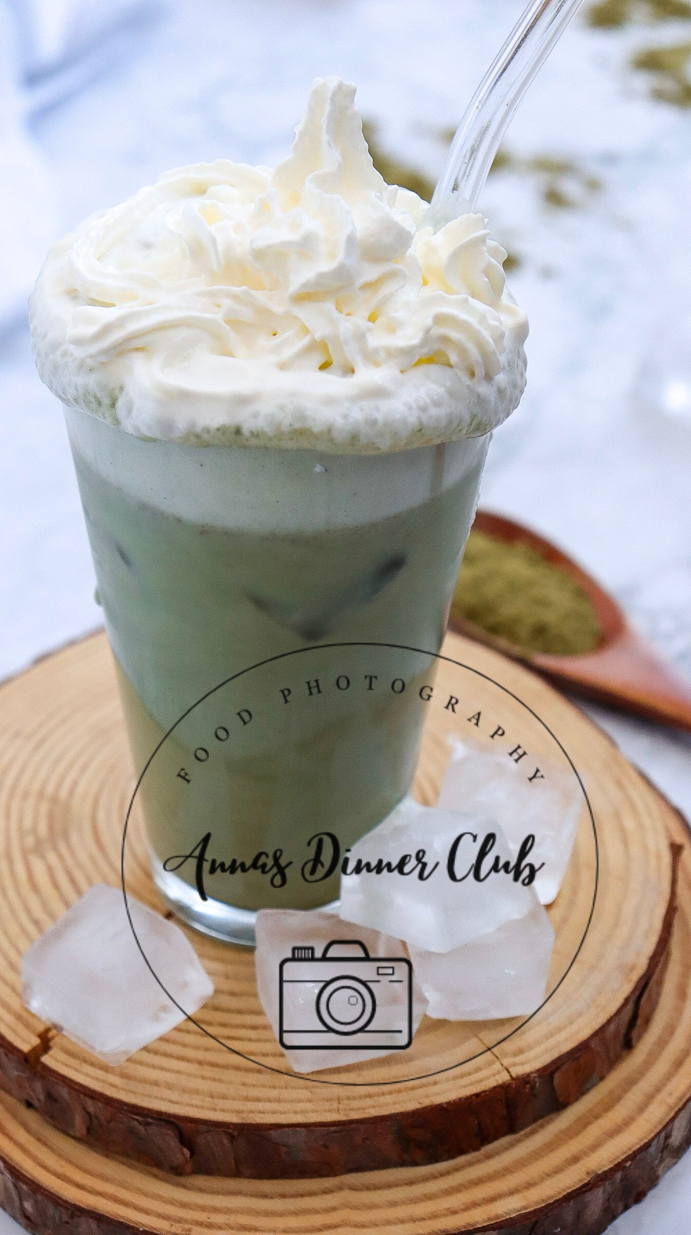 Matcha Green Tea Frappuccino Starbucks Inspired healthy version- PLR SET