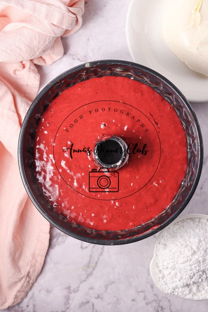 Red Velvet  Love Bundt Cake PLR set