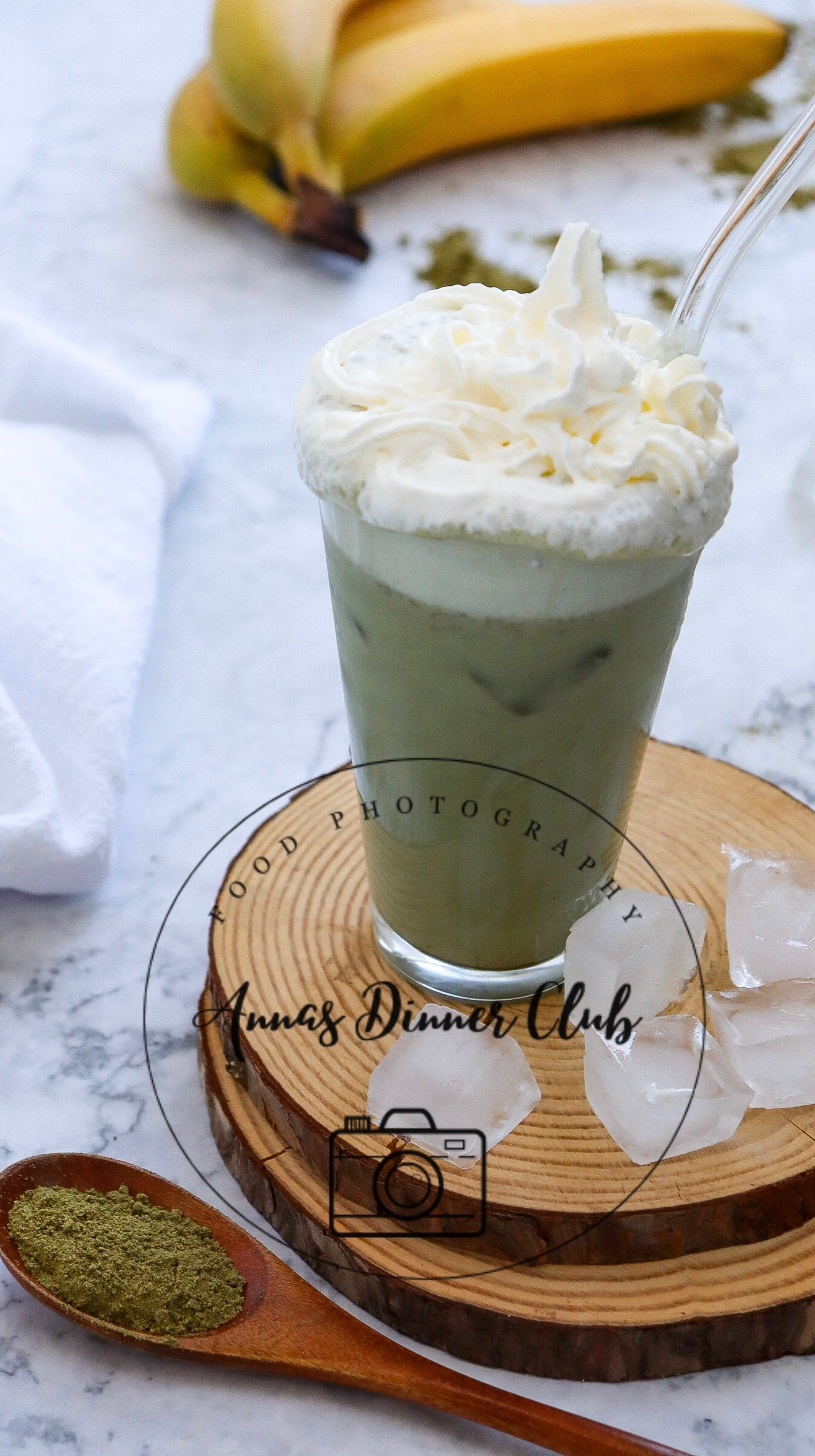 Matcha Green Tea Frappuccino Starbucks Inspired healthy version- PLR SET