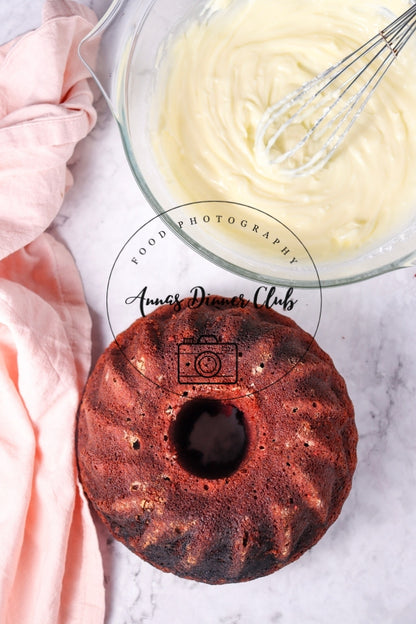 Red Velvet  Love Bundt Cake PLR set