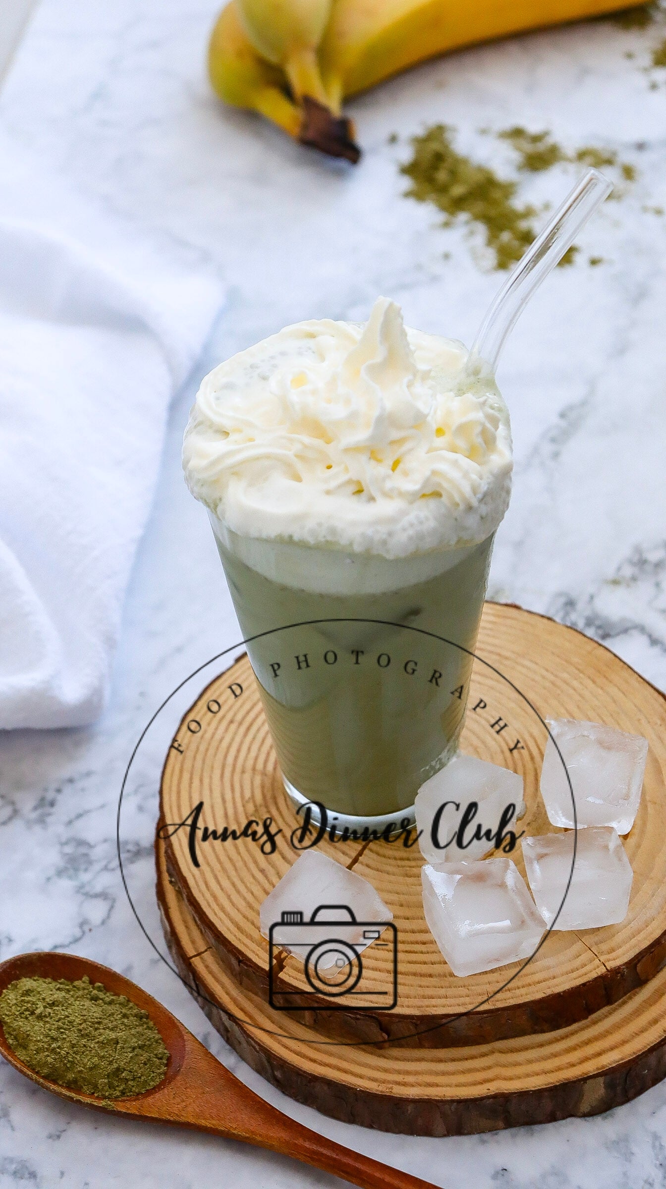 Matcha Green Tea Frappuccino Starbucks Inspired healthy version- PLR SET