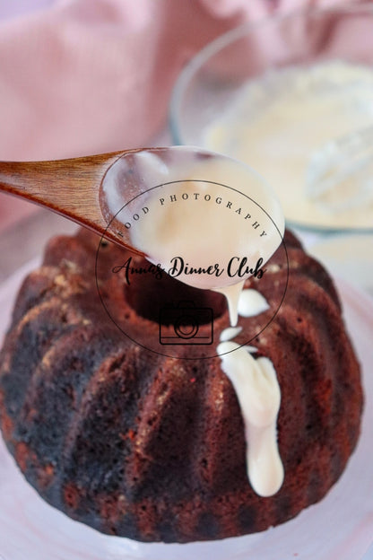 Red Velvet  Love Bundt Cake PLR set