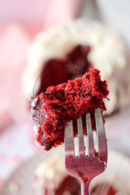 Red Velvet  Love Bundt Cake PLR set