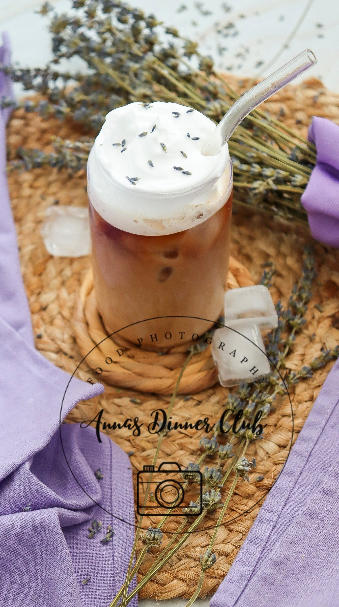 Lavender Iced Coffee Starbucks Inspired healthy version- PLR SET