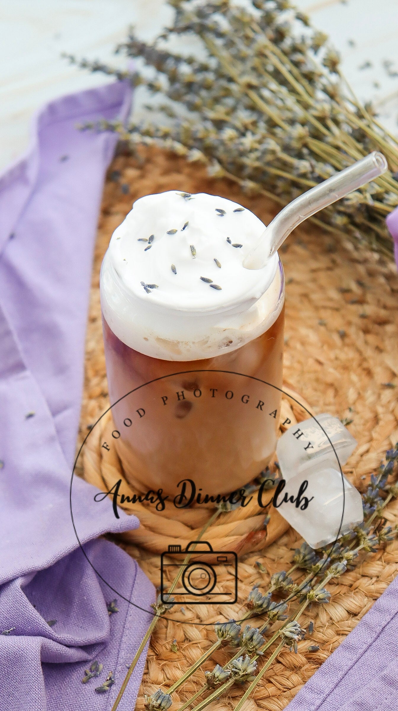 Lavender Iced Coffee Starbucks Inspired healthy version- PLR SET