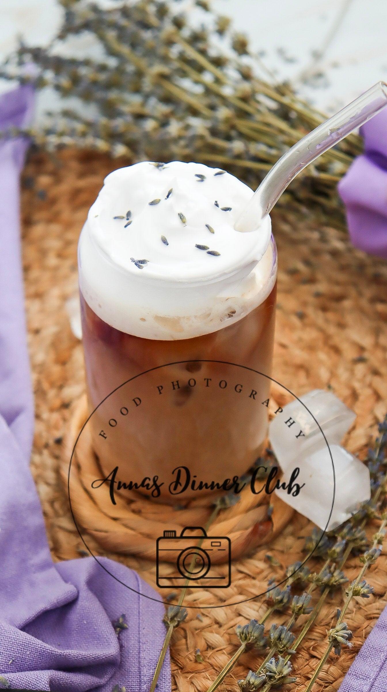 Lavender Iced Coffee Starbucks Inspired healthy version- PLR SET