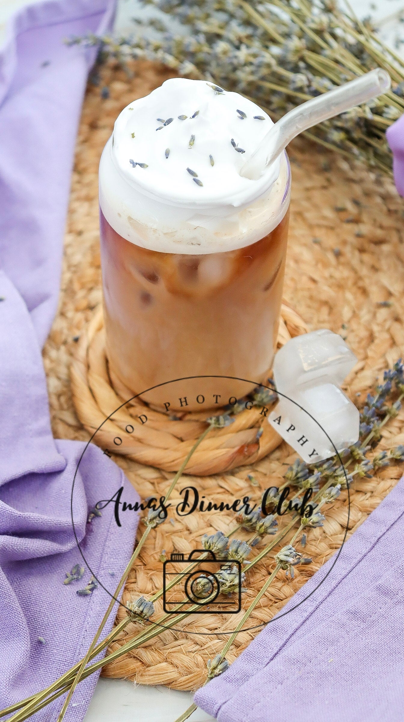 Lavender Iced Coffee Starbucks Inspired healthy version- PLR SET