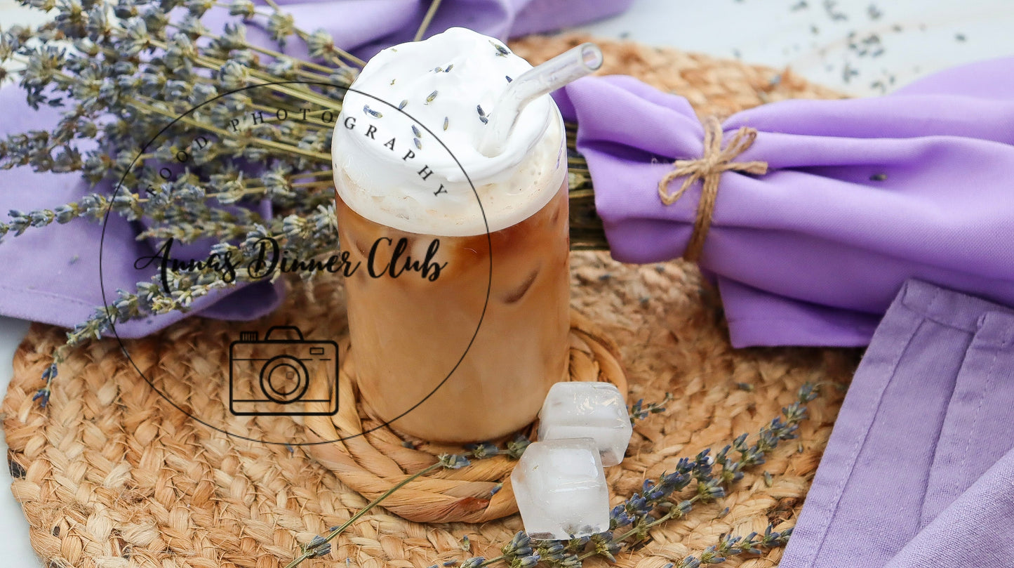 Lavender Iced Coffee Starbucks Inspired healthy version- PLR SET