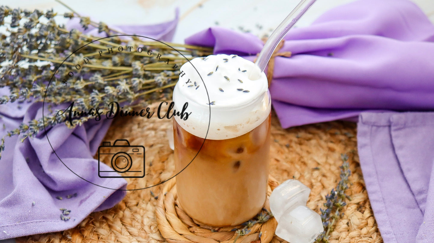 Lavender Iced Coffee Starbucks Inspired healthy version- PLR SET